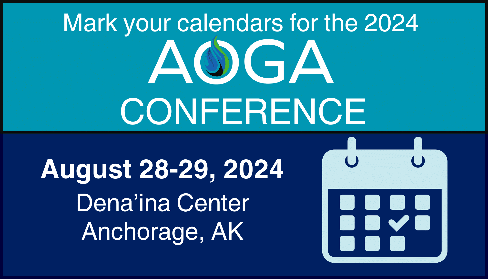 Sponsorship AOGA Conference 2025