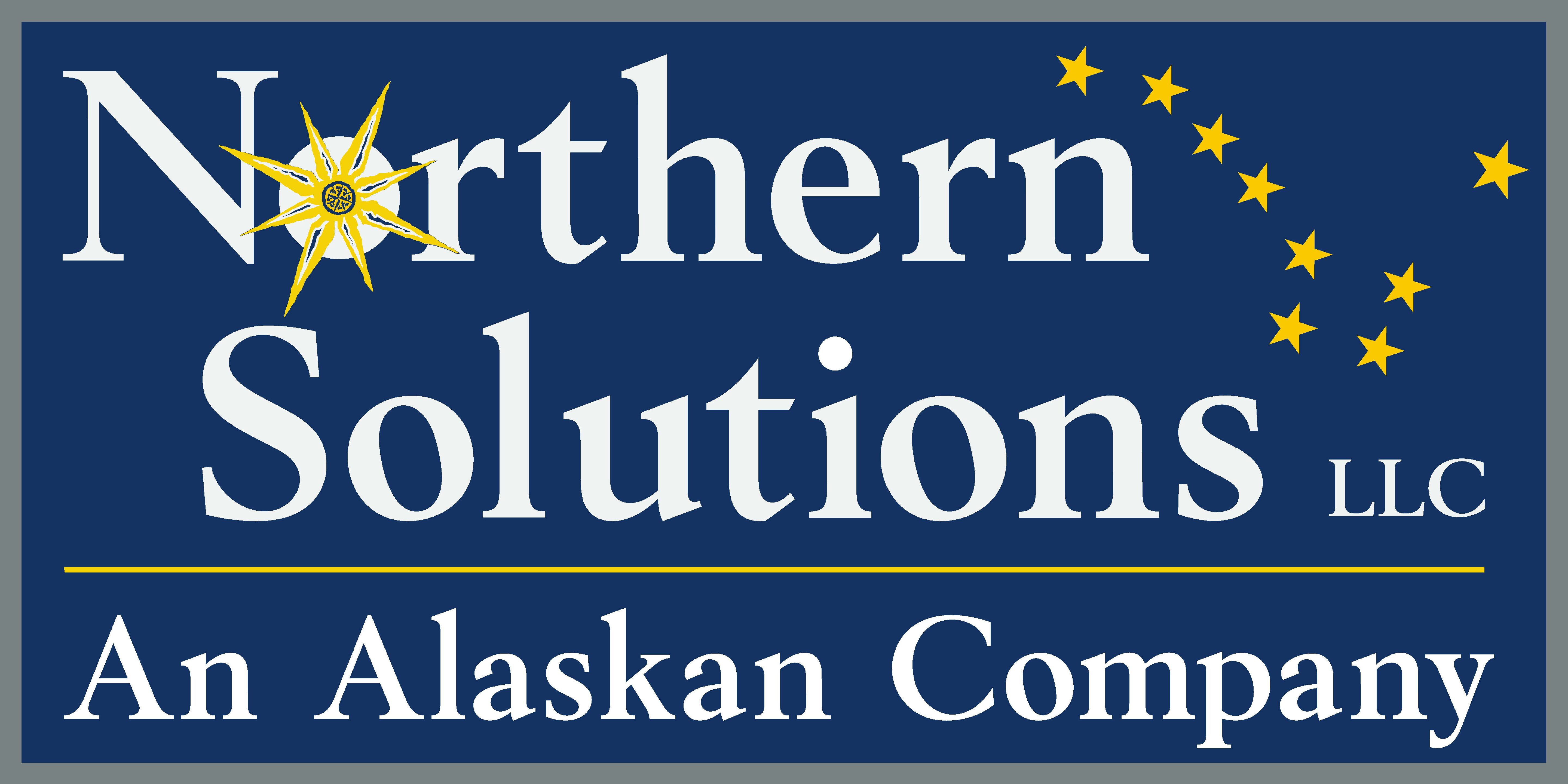 NORTHERN SOLUTIONS - Navy logo Stacked